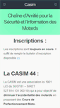 Mobile Screenshot of casim44.fr